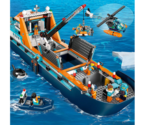 LEGO City 60368 Łódź badacza Arktyki - 1144448 - zdjęcie 8